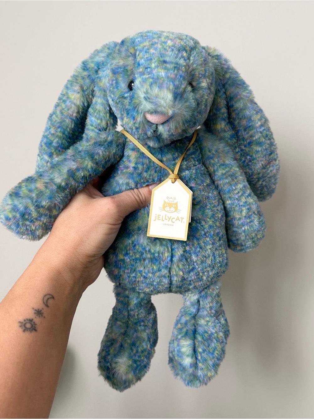 AUTHENTIC Jellycat Azure Luxe Bunny NWT - RETIRED Fast Shipping!